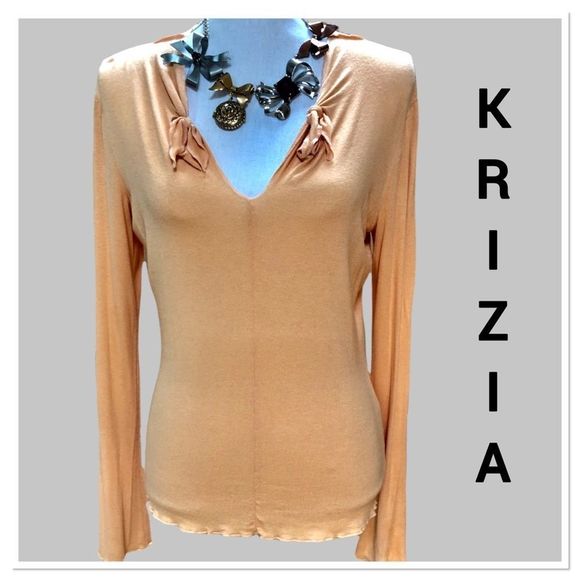 🆕 Krizia Peach Top🔥 - Picture 5 of 16